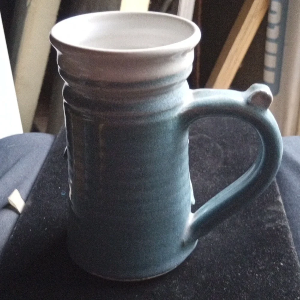 Blue Oktoberfest 1988 Ceramic Mug